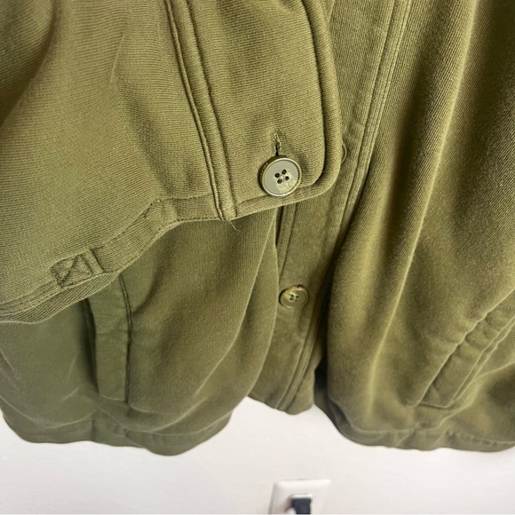 Tommy Hilfiger army green knit jacket-Men’s XL - Picture 7 of 14